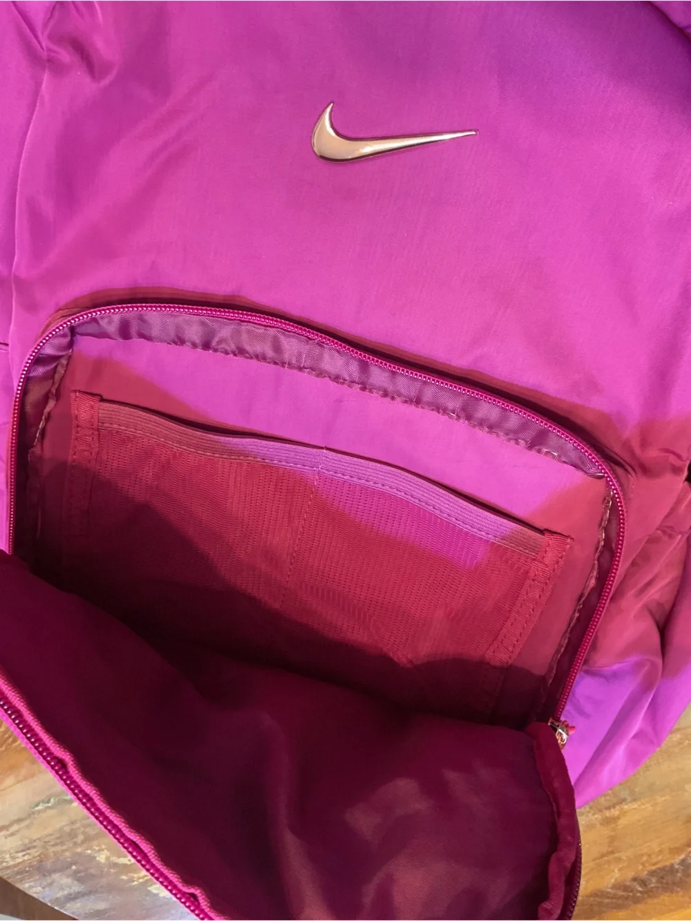 Nike magenta backpack